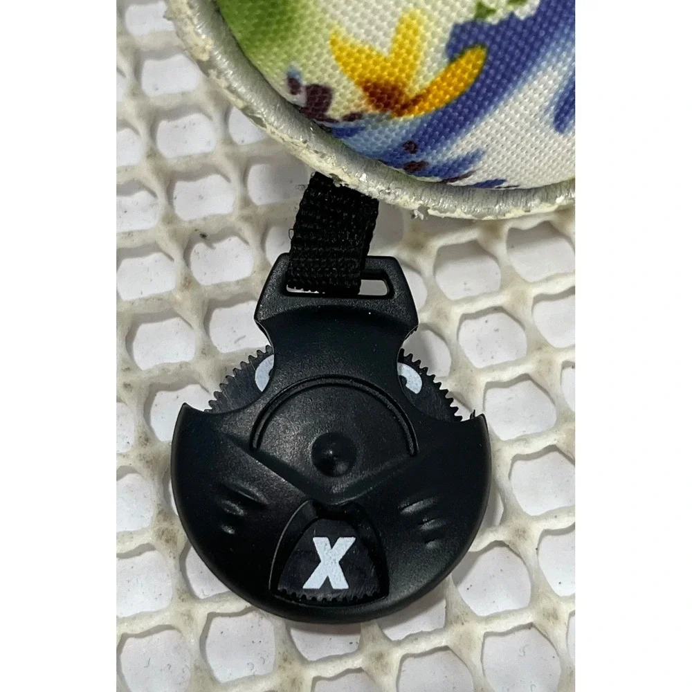 Golf Club Head Cover Black Knit Sock Style Novelty Vintage floral Golf Accessory